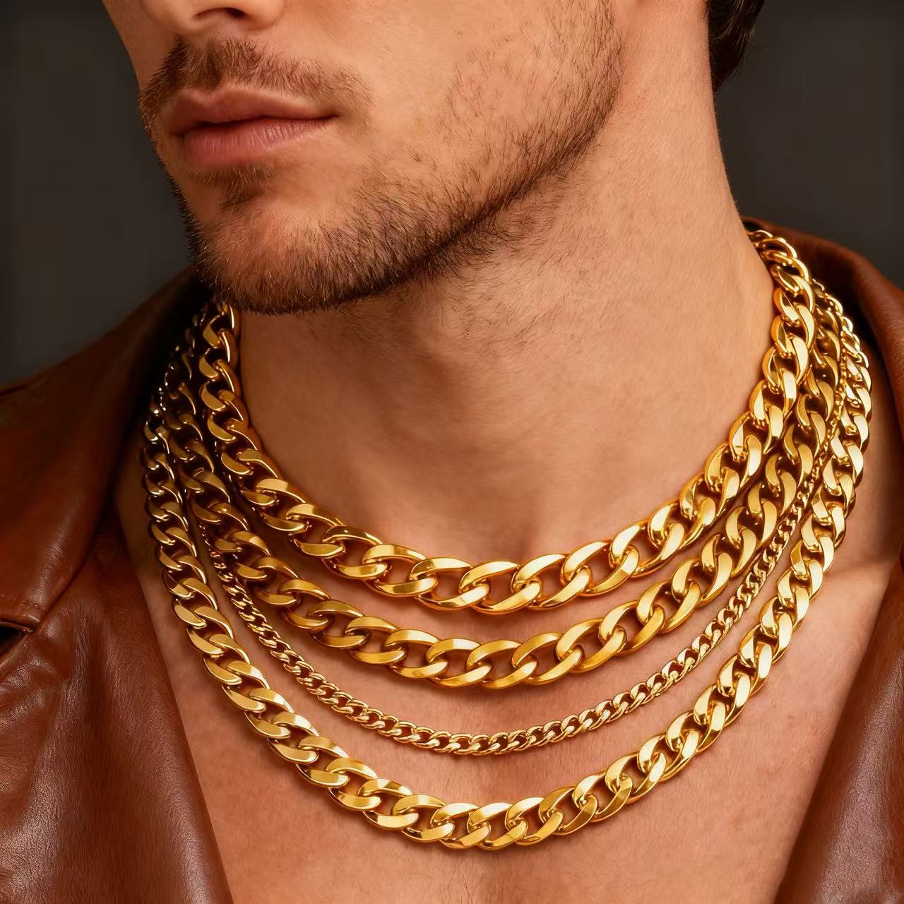 HNSP Stainless Steel Cuban Lin - Cuban Link Chain 12Mm review and price