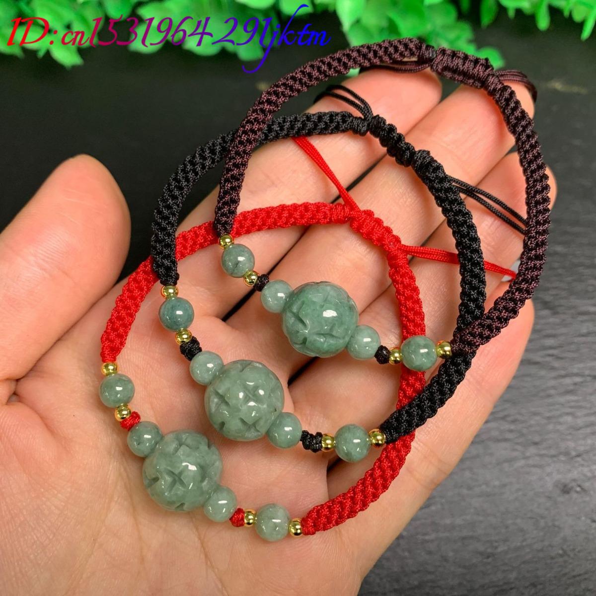 A Myanmar Jadeite Carve Bead B - Bracelets review and price