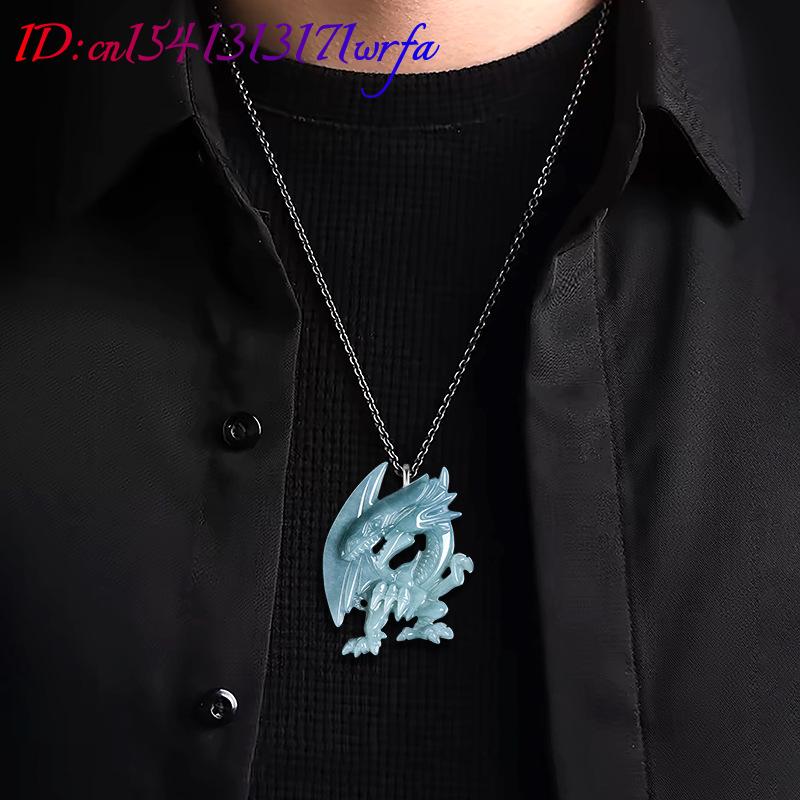 Blue Myanmar Jadeite Dragon Pe - Rings review and price