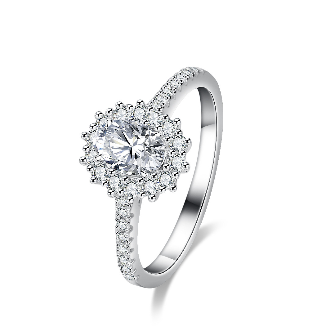 Alien Moissanite Ring for Wome - Moissanite Engagement Ring 1 Carat review and price