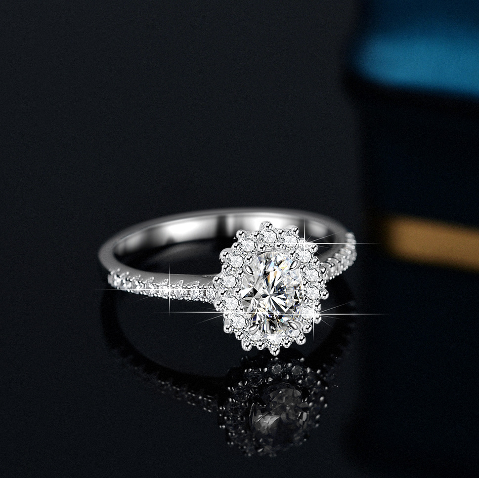 Alien Moissanite Ring for Wome - Moissanite Engagement Ring 1 Carat review and price