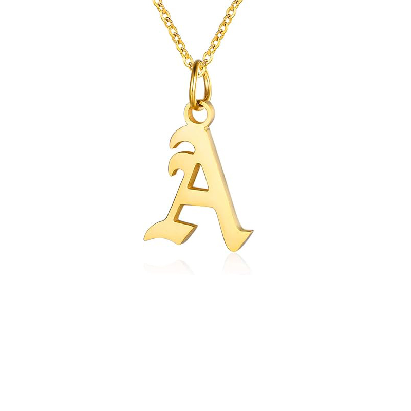 Letter Necklaces for Women Per - Initial Letter Necklace 18K Gold review and price